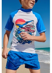 Short Sleeve Sunsafe Rash Vest (3-16yrs)