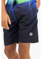 Hype Pacific Drips Crest Swim Shorts