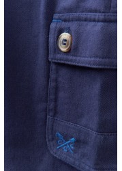 Crew Clothing Blue Cargo Shorts