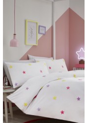 Appletree Tufted Star Duvet Cover Set