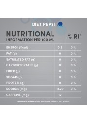 Can Mini Pepsi Diet Soft Drink 155 ml