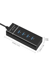 Generic 4-Port USB 3.0 Multi-Speed ​​USB Hub to Adapter (USB)