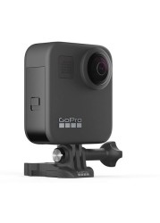 Action Camera (GoPro Max) Waterproof Digital Camera with Unbreakable Mounting, Touch Screen and Voice Control - Live Streaming in HD