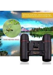 Dragon Mall Binoculars - 30 x 60 30 x 60 Night Vision Travel Camping Binoculars Foldable Optical HD Binoculars