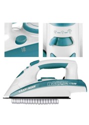 Black & Decker 1750W Vertical Steam Iron with Self-Cleaning Function - X1600/B5