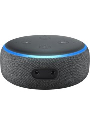 Echo Dot 3rd Generation, Smart Speaker with Alexa, Charcoal