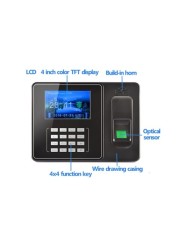 Crony Witeasy A9 large color screen TCP IP WIFI based fingerprint biometric time attendance system free sdk