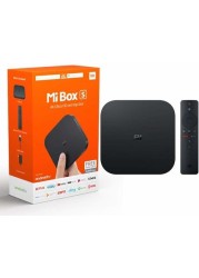 Xiaomi Mi Box S with 4K HDR Android, Google Remote Media Player - International Version, Black