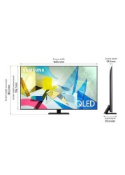 Samsung Q80T 55 Inch Flat Screen 4K QLED Smart TV 2020 Series - QA55Q80TAUXZN