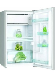 Nikai Single Door Refrigerator - Silver, One Year Warranty - NRF125Ss