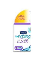 Shake Hydro Silk Curve Sensing 5 Blades Set, Pack of 4 , Purple