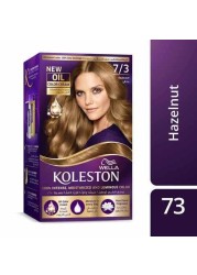 Wella Koleston Permanent Hair Dye Kit 7/3 Hazelnut