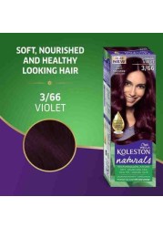 Wella Koleston Naturals Kit Half Hair Color Violet 3/66