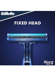 Gillette Blue 2 Plus Men's Disposable Razors, Pack of 5