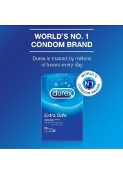 Durex Condom Extra Safe 20 Pieces