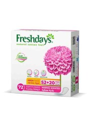 FRESHDAYS عادي برائحة 6X (52 + 20)