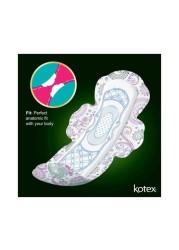 Kotex Large Sanitary Pads With Wings x 10