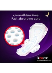 Kotex Long Sanitary Pads With Wings 16 Pieces