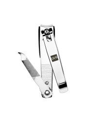 QVS Toenail Clipper With Mask - Silver