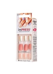 Emprese Press-on False Nails - Multi Color, 30 Pieces