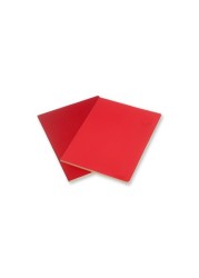 Moleskine - Volante Journal Collection Extra Large Red/Scarlet Red