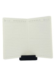 Languo A5 Stationery Writing Notebook with Little Flower with Carousel Design.(White)