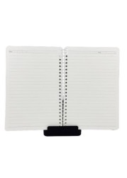 Languo A5 Stationery Writing Notebook with Spiral Coil Binding Design.(White)