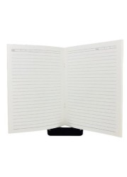 Languo A5 Stationery Writing Notebook with Impressionism Design.(White)