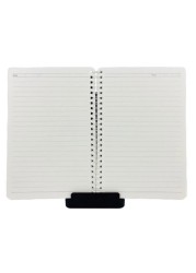 Languo A5 Stationery Writing Notebook with Spiral Coil Binding Design.(White)