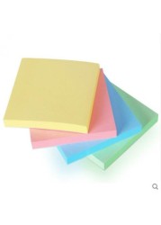 Alyssa Sticky Notes for Diary, Office, School, Home, 400 Sheets, 4 Different Colors (Pack of 2)