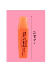 ALISSA Highlighter Pen (Yellow) - Set of 5Pcs