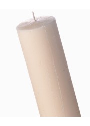 White Pillar Candle set of 2pcs