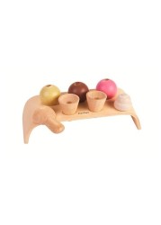 Plantoys wooden ice cream set