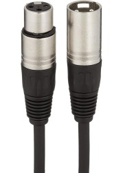 MUSIC MUSIC Female to XLR Male Cable for Microphone and Mixing Speakers (Female to XLR Male 10m)