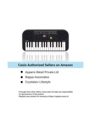 Casio Portable Keyboard With Stationery Box SA-47