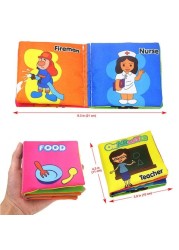 6 piece children's cloth books