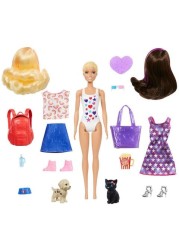 Barbie day-to-night revel with 25 surprises and a transition from day to night