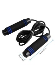 -9.8ft Generic Skipping Rope Tangle Free Jump Rope Adjustable Skipping Rope for Adult Students