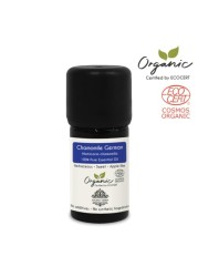 Aroma Tierra Organic Chamomile Oil (German or Blue) - Aroma Tierra - 100% Pure, Natural, Ecocert Certified Organic - 5ml