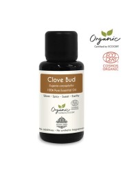 Clove Essential Oil by Aroma Tierra - Aroma Tierra - 100% Pure, Natural, Ecocert Certified Organic - 30ml