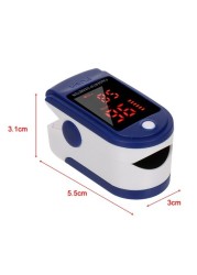 Generic Blood Oxygen Sensor - Digital Pulse Rate Measurement For Travel & Home Sports