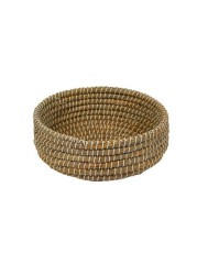 Handmade Large Seagrass Round Toy Storage Organiser Basket Brown 40x40x18cm