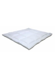 Maestro 100% Microfiber 90gsm Supersoft Mattress Topper 1Pc Polyester White 90 x 190 cm