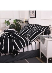 Deals for Less - Double Size, 6-Piece Bedding Set, Striped Design