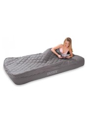 Intex - Twin Sleeping Bag W/E.Pump(91Cmx193Cmx25Cm)