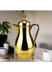 Arabian Dallah Jug by Nissan, 1 Liter, ESMA Approved, Gold CAW-G