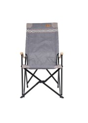 Bo Camp - Camping chair with wooden armrest