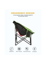 King camp-Moon Leisure Comfort Camping Folding Chair