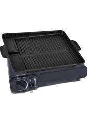 Go to Camps Korean BBQ Tray - Camping Stove Top Hot Plate - Hmm Burger Tray for Portable Butane Camping Stove