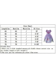 Aiwanto 120cm Princess Dress Girls Party Costume Dress 5 Layers Children Kids Party Dress Up